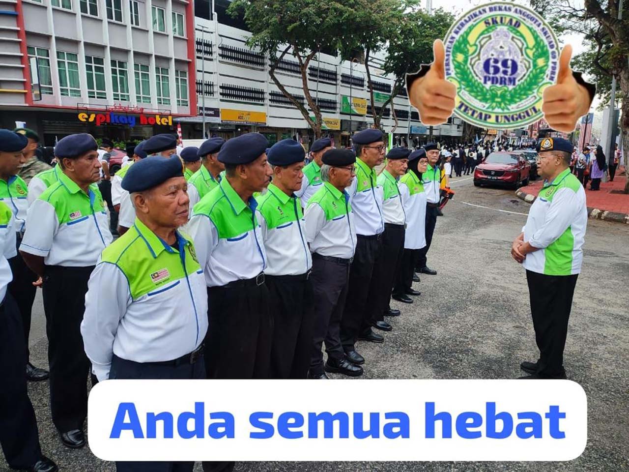 Raptai masuk pembarisan hari Merdeka 2025 di peringat Negeri Pahang.