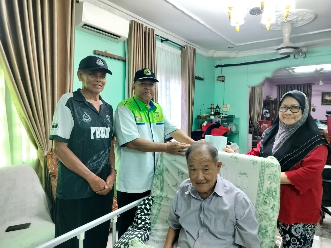 Pada 8 september 2025, Untuk melawat ahli skuad merakamkan ucapan terima kasih atas keprihatinan pengurusan Skuad 69 atas lawatan dan sumbangan amal tersebut.